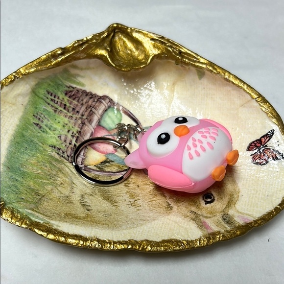 Handmade Decoupage Easter Trinket Dish Shell - Picture 8 of 8